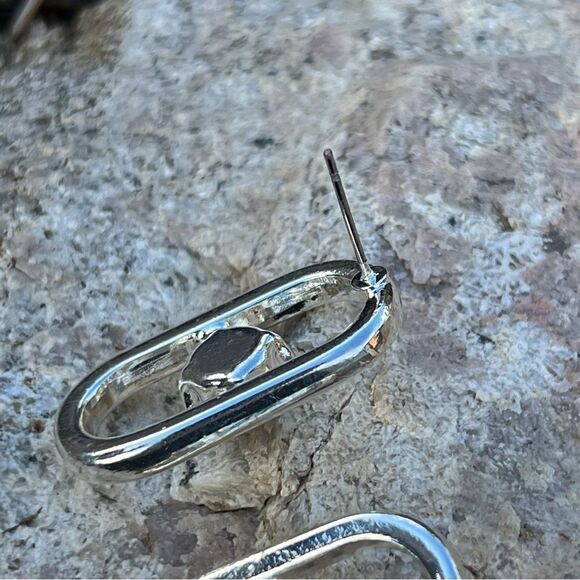 Handcrafted earrings with AB Swarovski crystal - Picture 7 of 7